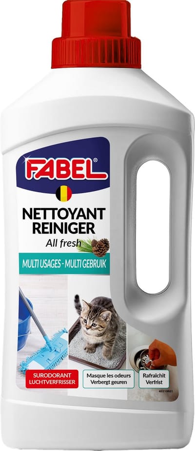 Fabel All Fresh - Reiniger en luchtverfrisser vloeren - 1 L