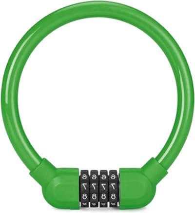 Antidiefstalslot Viercijferig - Codeslot Mini - Fiets Beveiligen - Verbeterde Beveiliging - 140x130mm - Groen