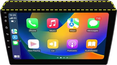 Autoradio met bluetooth - Carplay - Voor Fiat Ducato (2006-2015) - Geschikt voor Apple en Android - Stereo - Navigatie - Navigatiesysteem auto - 2GB 32GB