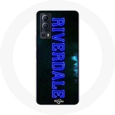Vivo Y72 Riverdale-serie logo blauwe behuizing blauw