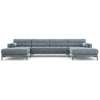 U-hoekbank Bali velvet | Cosmopolitan Design