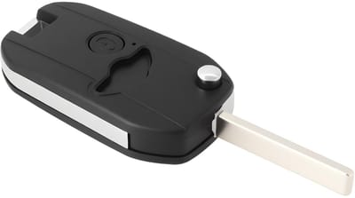 Dailygoods- Afstandsbediening Flip Sleutel - 2 Knoppen - Compatibel met BMW Mini One Cooper S R50 2000-2003 - Kunststof/Metaal - HU92 Sleutelblad - Autosleutel
