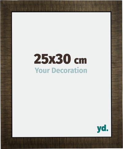Your Decoration - Fotolijst 25x30 cm - Hout - Champagne Geborsteld - Leeds