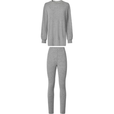 ESMARA Dames huispak (Grijs, XS (32/34))