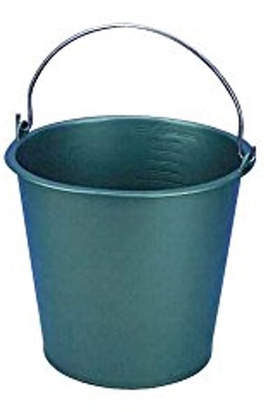Landbouwemmer 16 Liter Kunststof Met Metalen Beugel - Ø 33 x H 29 cm - Groen