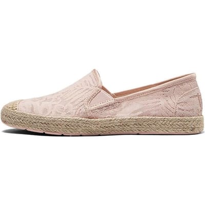 Skechers Flexpadrille Lace Slip-On Platte Schoenen Nieuwe Chinese Stijl Ademend Duurzaam Casual Schoenen Dames platten Nude-Roze 113025-BLSH 37 beige