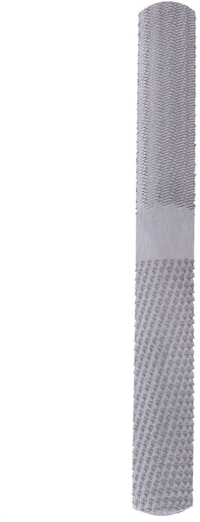 JHUBERS- Raspvijl 4-in-1 - Stalen Houten Rasp - Plat/Halfrond - Handgereedschap - Houtbewerking - Duurzaam en Stevig - Vijl