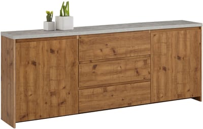 Maribo-Dressoir - 2-deurs 3-laden - L-Nature