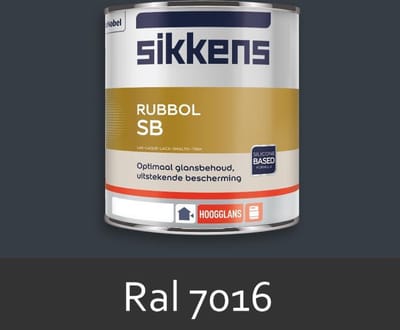 Sikkens Rubbol SB RAL 7016 Antracietgrijs 1 Liter