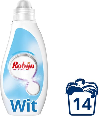 Robijn Vloeibaar Wasmiddel | Wit | 14 wasbeurten | 700ML