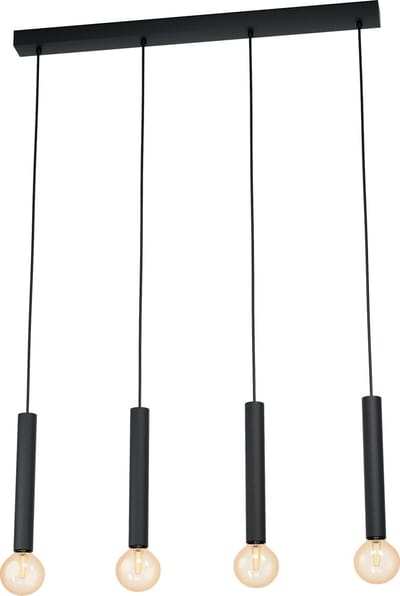 EGLO Cortenova - Hanglamp - E27 - 84 cm - Zwart
