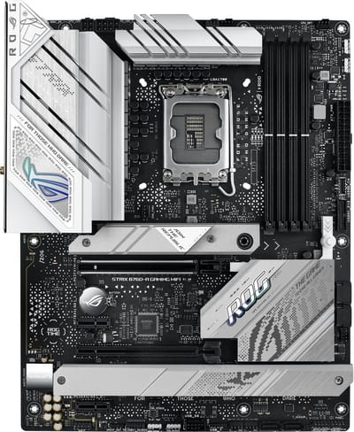 ASUS ROG STRIX B760-A GAMING WIFI (V2) Moederbord - Intel B760 - Intel LGA1700 - DDR5 RAM - ATX