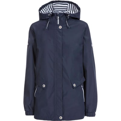 Trespass Dames/dames Flourish Waterproof Jasje (Marine)