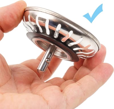 5 x rubberen reserveafdichting, alleen afdichting, voor Ø 83-78 mm zeefmandjes, reserveonderdeel voor onze stopventiel voor keukenspoelbak, afvoerafdichting, ventielafdichting