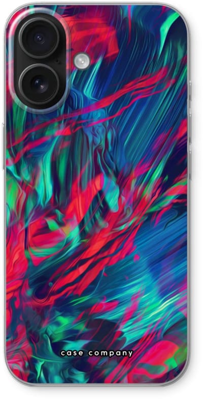 Case Company® - Hoesje geschikt voor iPhone 16 hoesje - Pilgrims Of The Sea - Soft Cover Telefoonhoesje - Bescherming aan alle Kanten en Schermrand