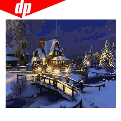 Peinture Diamant 5D DIY Complète Broderie Diamant Point de Croix Mosaïque Diamant Décoration de Maison 20X30 gray