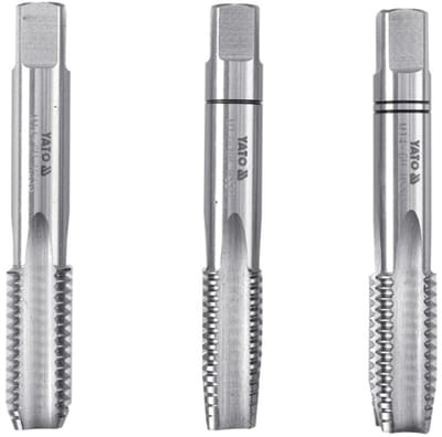 Yato YT-2932 Serie - Handtapset - M5 - HSS Staal - 3 Stuks