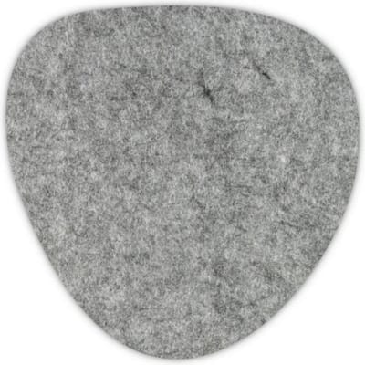 Kei onderzetters - Vilt - Gemeleerd grijs - 6 stuks - ø 9,5 cm - Tafeldecoratie - Glas onderzetter - Cadeau - Woondecoratie - Woonkamer - Tafelbescherming - Onderzetters Voor Glazen - Keukenbenodigdheden - Woonaccessoires - Tafelaccessoires