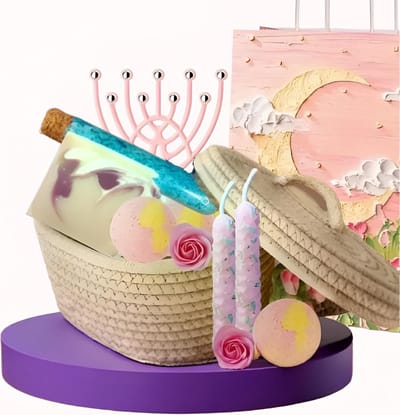 Beauty Spa Collectie: Huidverzorging en Ontspanning Gift Set voor Vrouwen – Handgemaakte Zeep en Badzout 12 stuks, 1 set Perfect voor Valentijnsdag en Verjaardagen