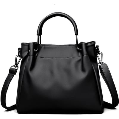 Nieuwe Koreaanse Versie van Zomer Bucket Bag Textuur Zacht Leer Grote Capaciteit Enkele Schouder Crossbody Dames Casual Handtas Tas