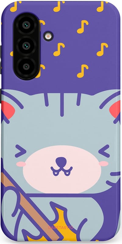 Casetastic Hoesje Geschikt voor Samsung A56 / A36 - Stijlvolle Beschermende Duo-layer Case - Katten beat