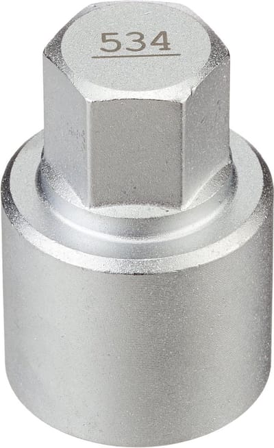 SW-Stahl 02383L-14 velgslot demontage adapter I geschikt voor VW I adapter 534 I demontage gereedschap voor het losmaken van het wielslot I ontgrendelingsgereedschap voor velgsloten I velgslottrekker