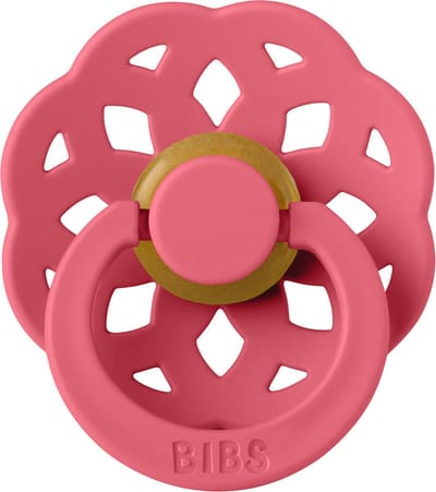 Bibs Fopspeen - Boheme Coral - Maat 1 - 0-6 maanden