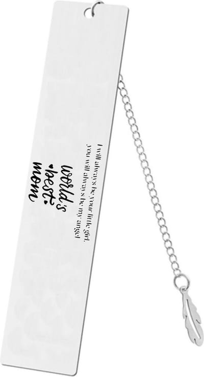 Akyol - i'll always be your little girl boekenlegger - Moeder - cadeau voor mama en papa - vaderdag cadeau - moederdag cadeautje - liefde - vrouw