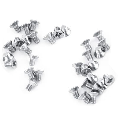 100 stuks Zak Platte Kop SS304 Machine Verzonken Schroef Bout Bevestigingsmiddel Reparatiegereedschap Accessoire M3*4