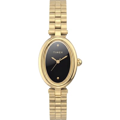 Timex Cavatina TW2Y86200 Horloge - Staal - Goudkleurig - Ø 22 mm