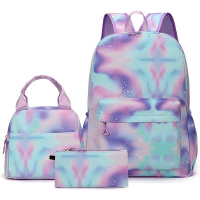 Nieuwe Collectie Back to School Rugzak voor Meisjes Basisschool Middelbare Scholieren Kinderen 3 stuks/set Schooltas Boekentassen Waterdichte Boekentas