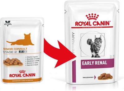 Royal Canin Senior Consult-Stage 2 - Maaltijdzakjes - vanaf 7 jaar - Kattenvoer - 12 x 100 g