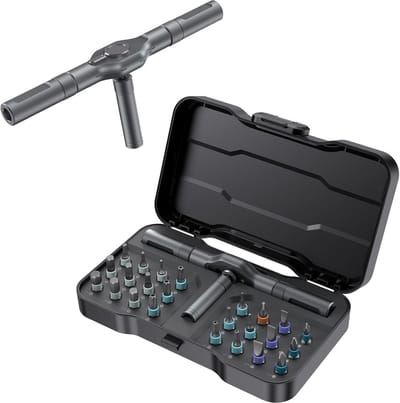 24-in-1 Precisieschroevendraaierset Magnetisch Mini Schroevendraaier Set voor Elektronica en Kleine Reparatie