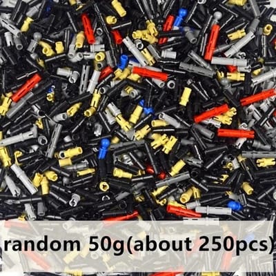 Grote Hoeveelheid Technische Onderdelen Pin Hefarm Blokken Studless Balk As Stekker Connector Paneel Tandwiel 9686 Bouwstenen Compatibel Leduo Speelgoed