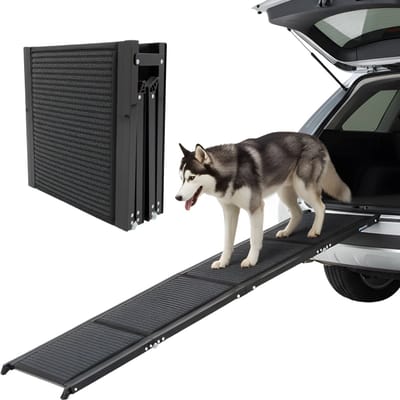 Hondenloopplank voor Auto - Hondentrap Inklapbaar - Met Antislip - 160 cm