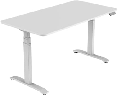 Zit Sta Bureau Elektrisch verstelbaar | 160x70 | wit - wit | met geheugenfunctie | Bluetooth