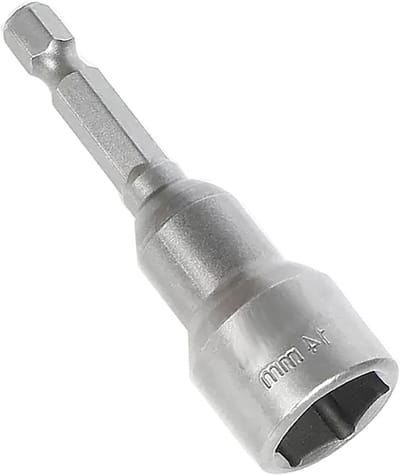 Magnetische Moer Driver Set 5-19mm - 1/4" Hex Shank Bit voor Boren, Moeren en Impact Socket Adapter 14mm Grijs
