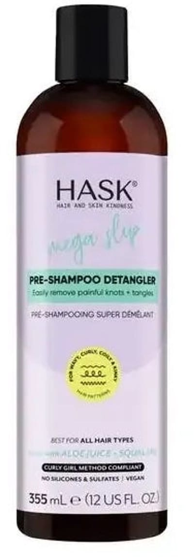 Hask Texture Series Mega Slip Pre-Shampoo Detangler 355ml