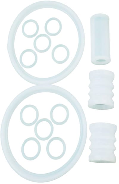 Dailygoods- Afdichtingsring Set - 10x Kleine O-Ringen - 2x Grote O-Ringen - Duurzaam Voedselkwaliteit - Geschikt voor IJs Machines - Vervangend Onderdeel - O-ring