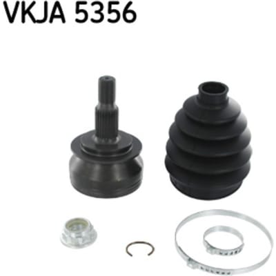 Homokineet reparatie set, aandrijfas SKF VKJA 5356