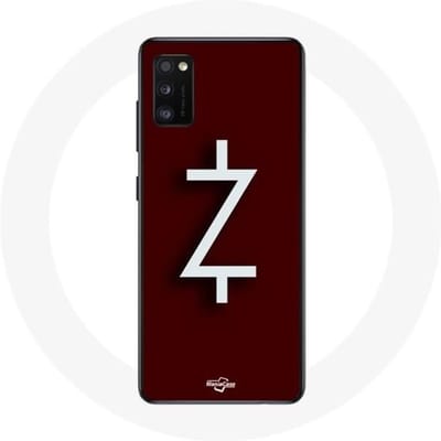 Coque pour Samsung Galaxy S20 Ozark Saison 4 Logo Z Blanc Fond Rouge