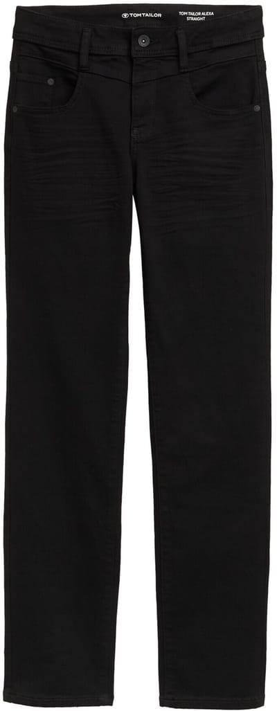 Tom Tailor - TTALEXA STRAIGHT jeans - Maat 32/32 - black denim