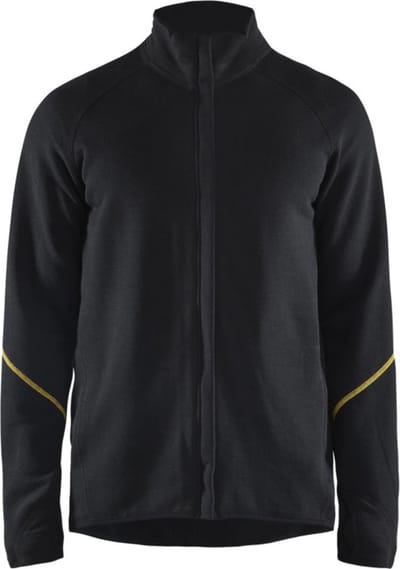 Blaklader Vlamvertragend wollen vest 4793-1077 - Zwart - 4XL