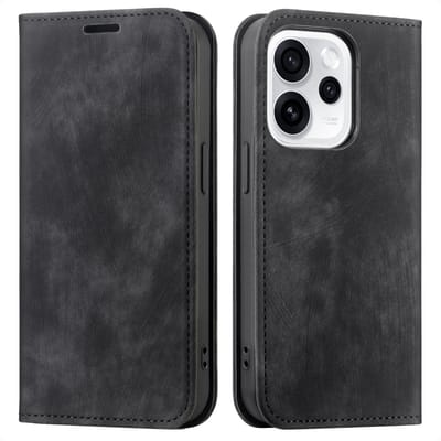imoshion Hoesje - Geschikt voor Oppo Reno15 F (5G) - Slim Bookcase - Zwart