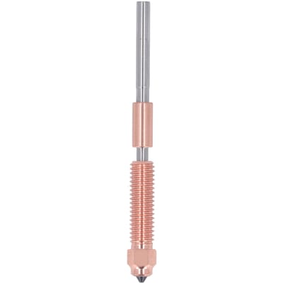 Snelwissel Nozzle 0.8mm Titaniumlegeringen Koperlegeringen Gehard Staal Geïntegreerde Hotend Nozzle voor gray