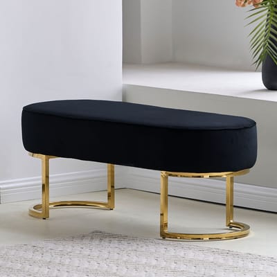 Milton & Oldbrook Velvet Bank Amadora Zwart