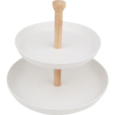 VBS Decoratieve etagère met houten handvat