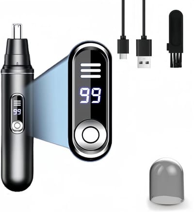 Neustrimmer Mannen - Bodygroomer - Scheerapparaat - Oortrimmer - Zwart