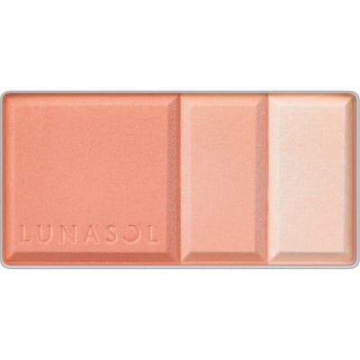 Kanebo - Lunasol Coloring Soft Cheeks 01 Beige Red - Refill