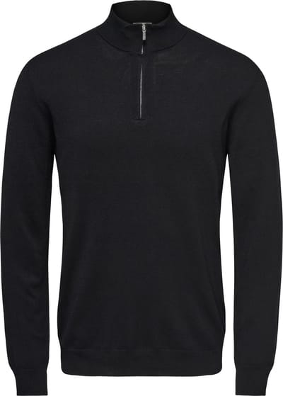 Only & Sons Trui Onswyler Life Ls Half Zip Knit 22021264 Black Mannen Maat - XS